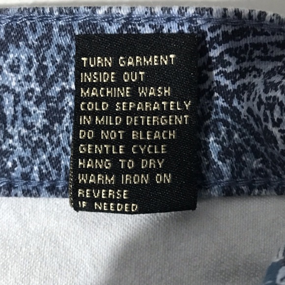 DG2 Jeans Hippie Paisley Denim 10P NWT - Picture 7 of 7